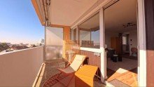 Balkon Erstbezug nach Sanierung - m�blierte 1,5-Zimmer-Wohnung (DG) mit Loggia in M�geldorf