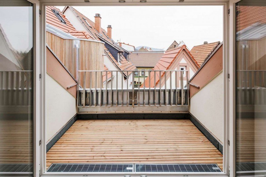 Loggia Mehrfamilienhaus Heidelberg