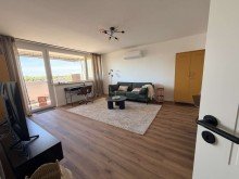 Wohnzimmer Erstbezug nach Sanierung - m�blierte 1,5-Zimmer-Wohnung (DG) mit Loggia in M�geldorf