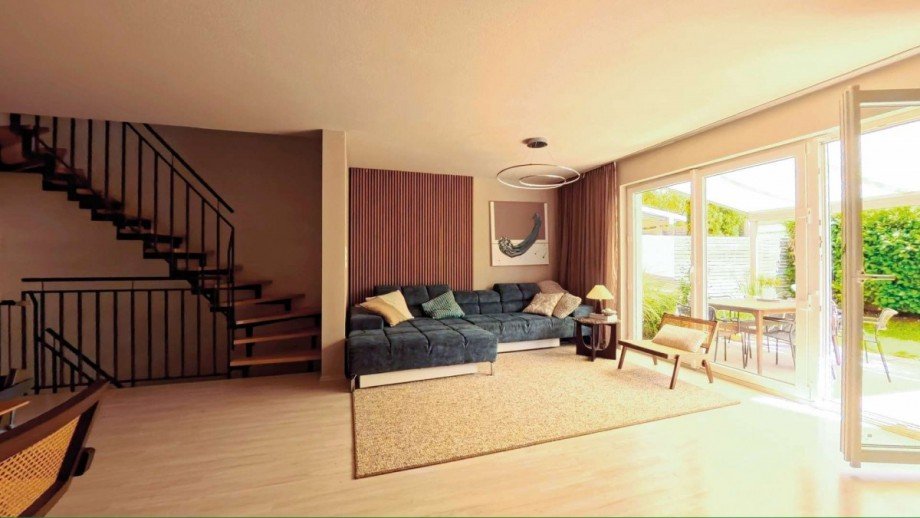 Wohnzimmer Reihenmittelhaus N�rnberg