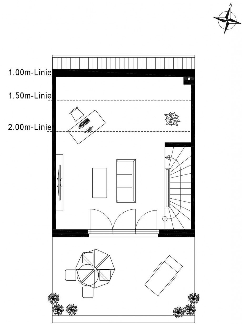 Grundriss Reihenmittelhaus N�rnberg